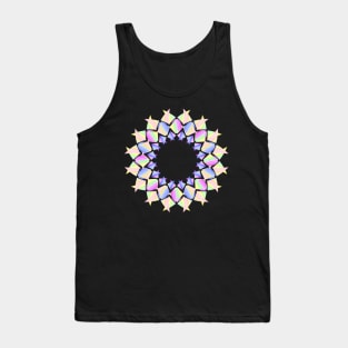 Colorful mandala Tank Top